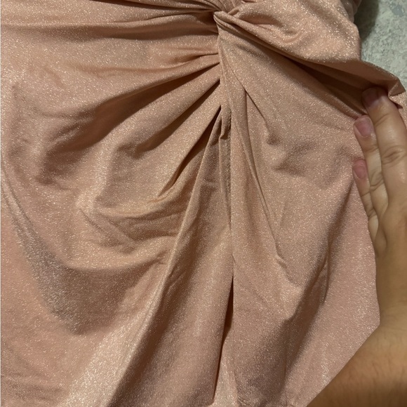 NWT Shade& Shore Pink Glitter Bikini Cover Up Skirt Sparkle - Picture 2 of 4